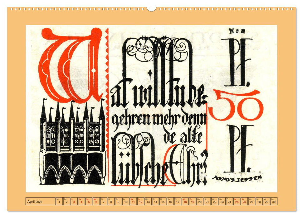 Gruß aus Lübeck (CALVENDO Wandkalender 2026)