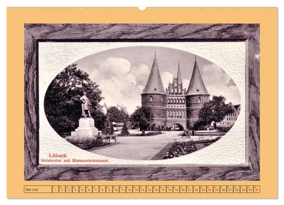 Gruß aus Lübeck (CALVENDO Wandkalender 2026)