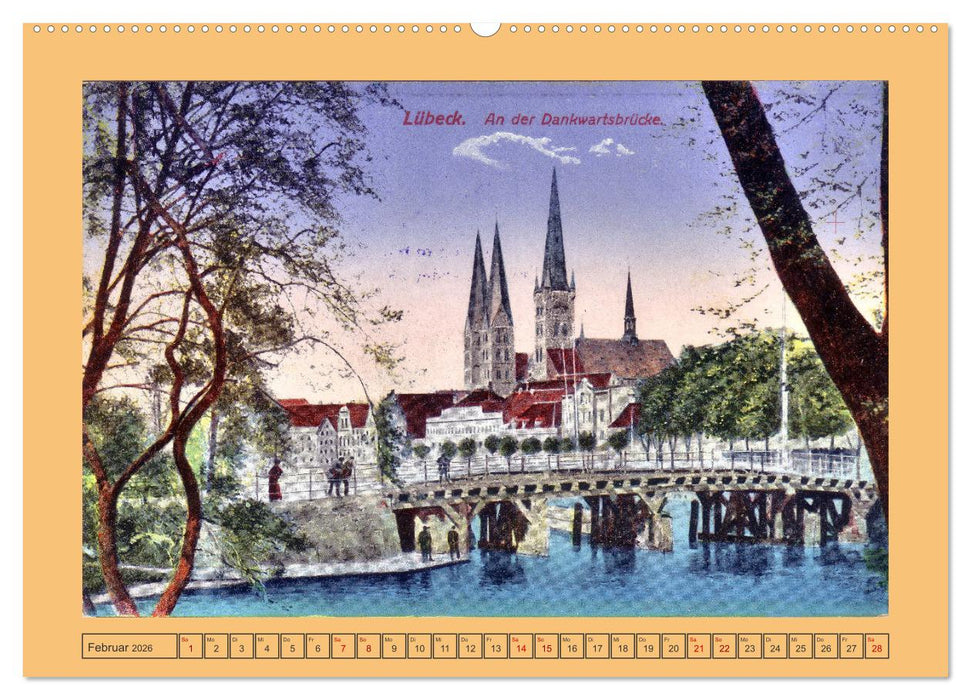 Gruß aus Lübeck (CALVENDO Premium Wandkalender 2026)