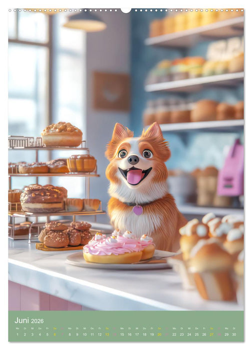 Drollige Tierwelt - Kinderkalender (CALVENDO Premium Wandkalender 2026)