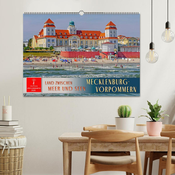 Mecklenburg-Vorpommern - Land zwischen Meer und Seen (CALVENDO Wandkalender 2026)