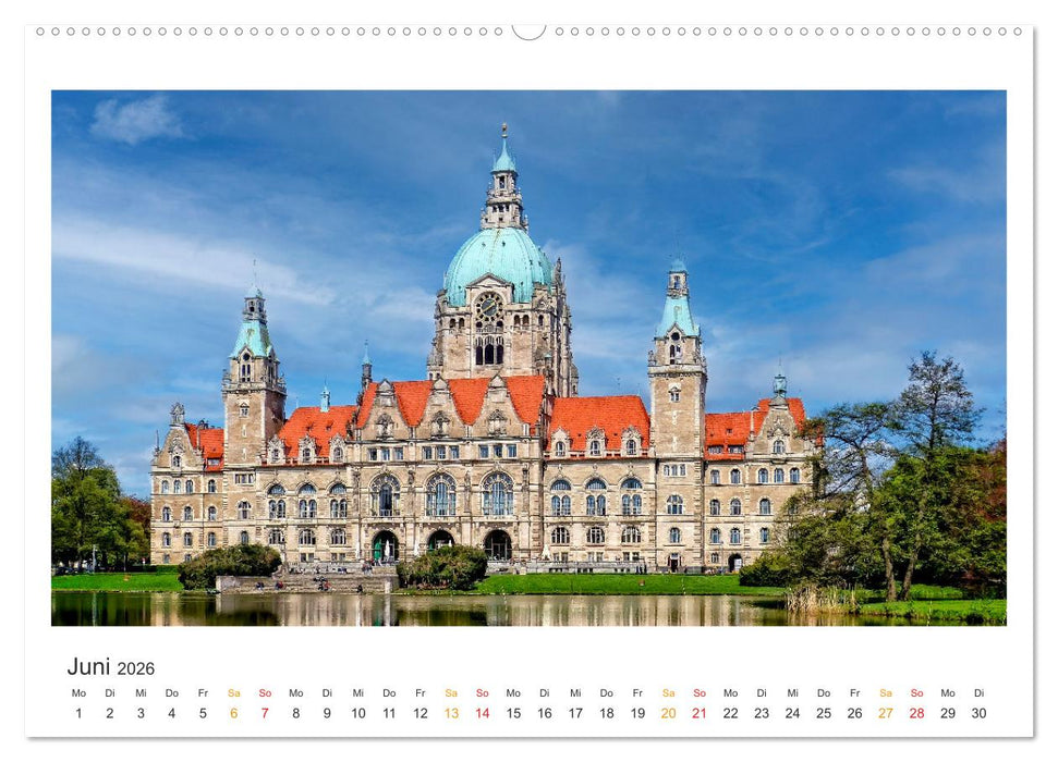 Niedersachsen - Meer, Heide, Harz (CALVENDO Wandkalender 2026)