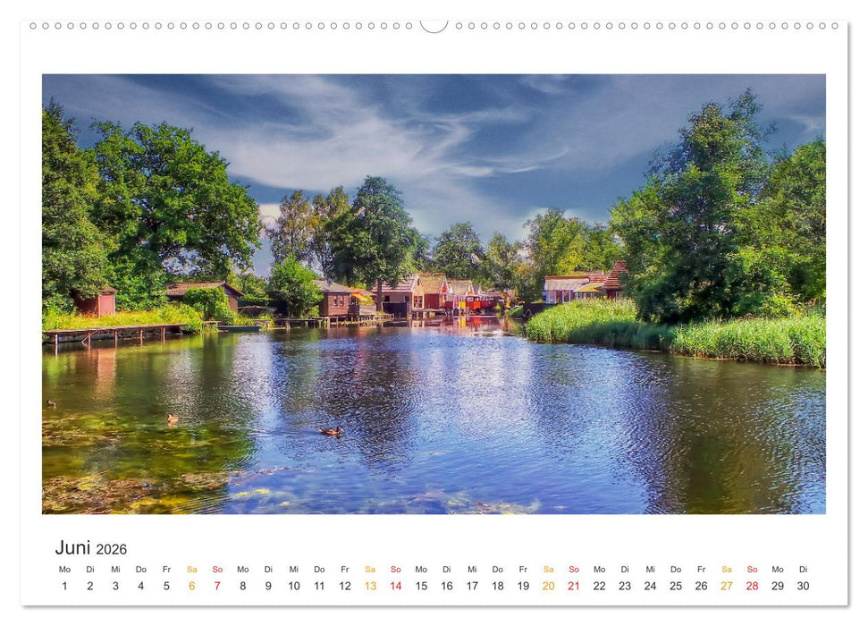 Mecklenburg-Vorpommern - Land zwischen Meer und Seen (CALVENDO Premium Wandkalender 2026)