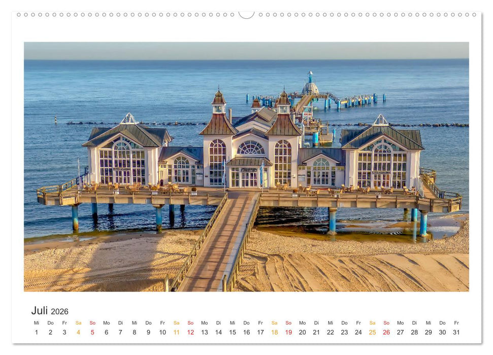 Mecklenburg-Vorpommern - Land zwischen Meer und Seen (CALVENDO Premium Wandkalender 2026)