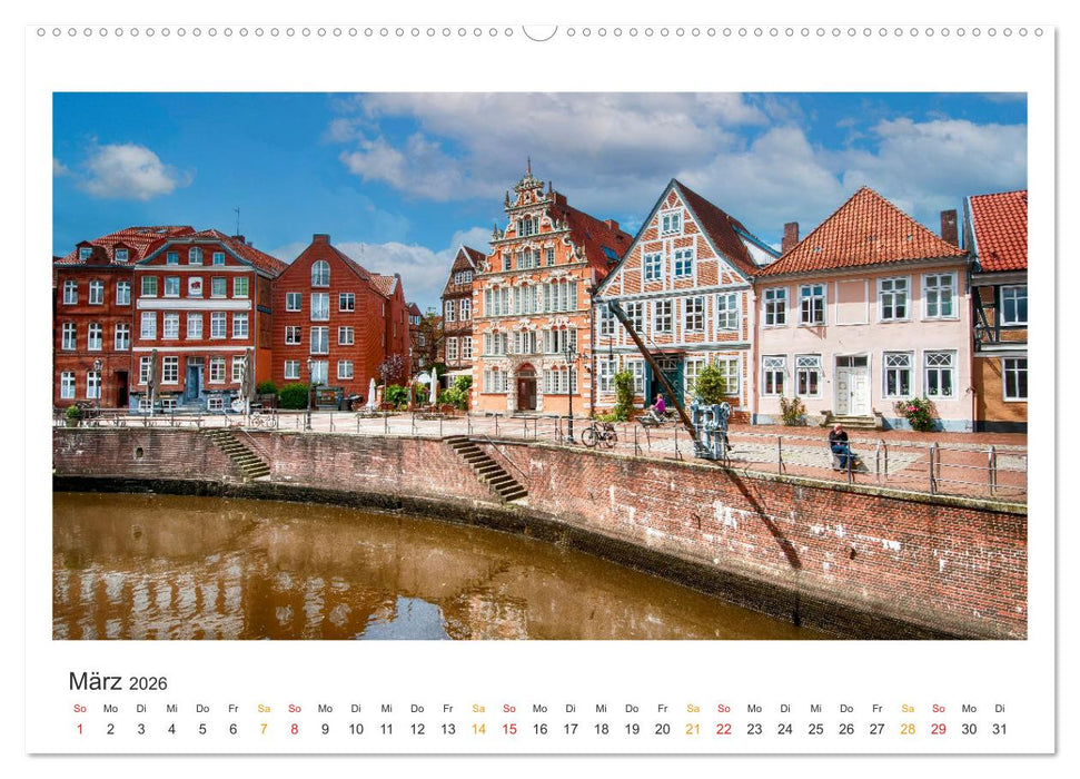 Niedersachsen - Meer, Heide, Harz (CALVENDO Premium Wandkalender 2026)
