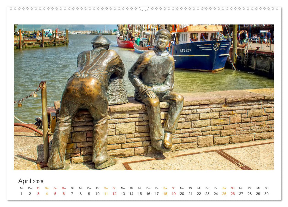 Niedersachsen - Meer, Heide, Harz (CALVENDO Premium Wandkalender 2026)