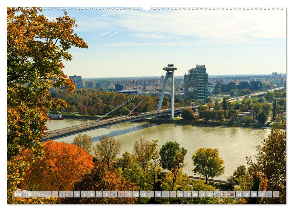 Zauberhaftes Bratislava - Entzückende Hauptstadt der Slowakai an der Donau (CALVENDO Wandkalender 2026)