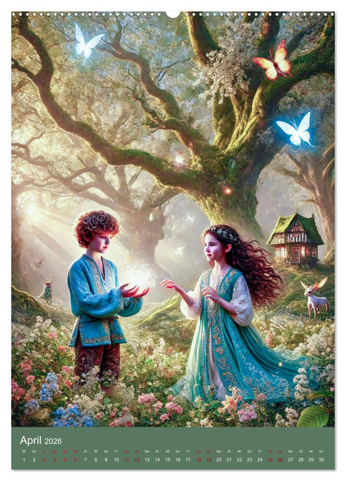 Mystische Welten, Fantasy Naturzauber (CALVENDO Premium Wandkalender 2026)