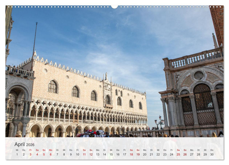 Venedig - Romantische Stadt am Canal Grande (CALVENDO Wandkalender 2026)