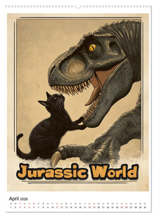 Großes Katzenkino (CALVENDO Wandkalender 2026)