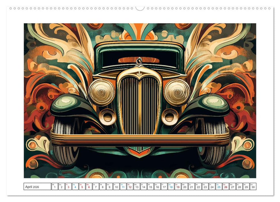 Eleganz auf Rädern (CALVENDO Wandkalender 2026)