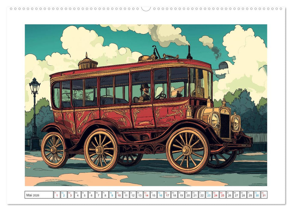 Eleganz auf Rädern (CALVENDO Wandkalender 2026)