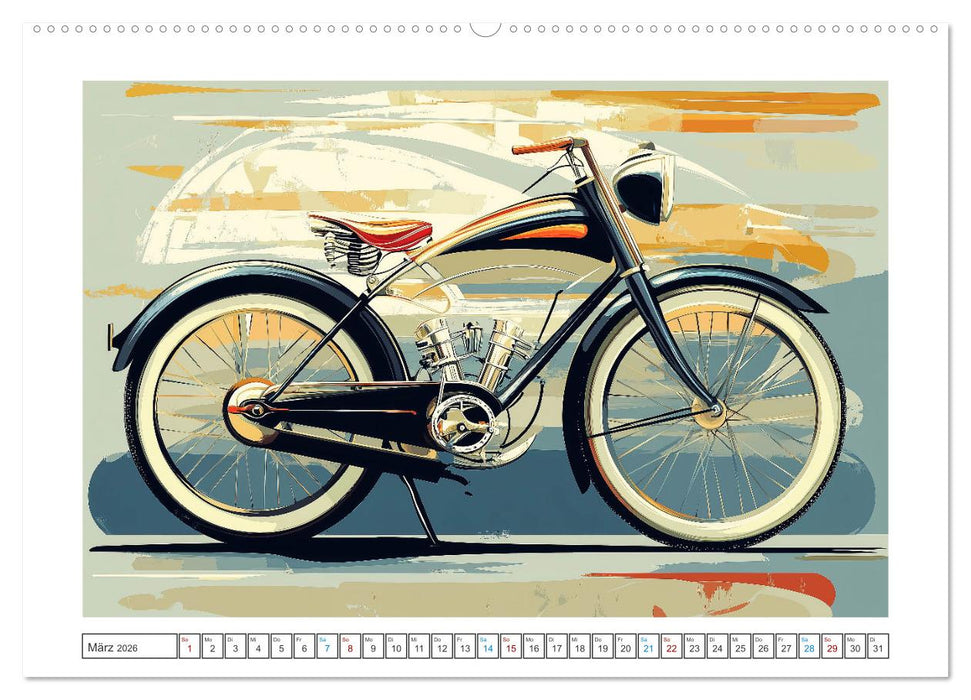 Eleganz auf Rädern (CALVENDO Premium Wandkalender 2026)