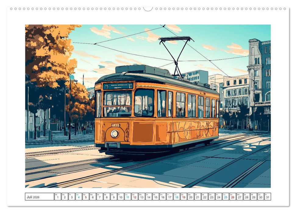 Eleganz auf Rädern (CALVENDO Premium Wandkalender 2026)