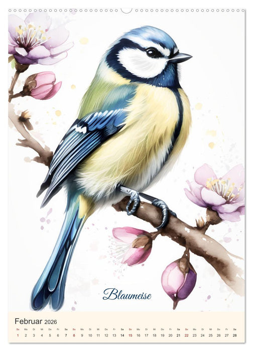 Alle Vögel sind schon da (CALVENDO Wandkalender 2026)