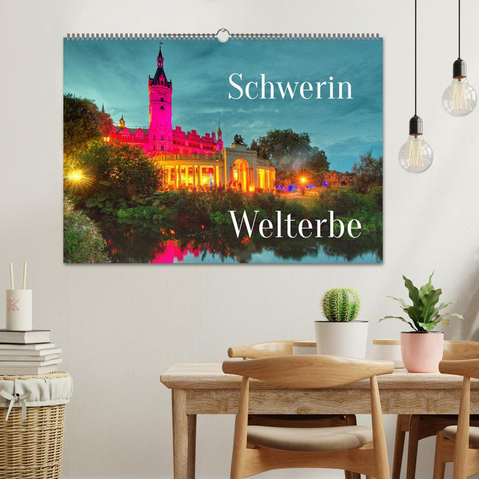 Schwerin - Welterbe (CALVENDO Wandkalender 2026)