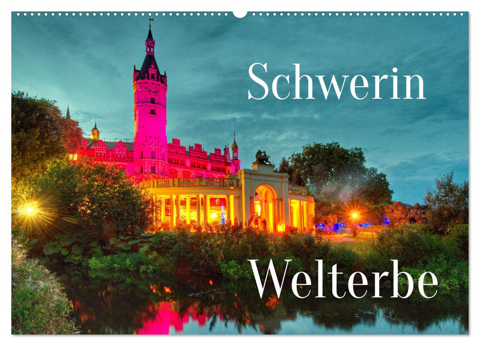 Schwerin - Welterbe (CALVENDO Wandkalender 2026)
