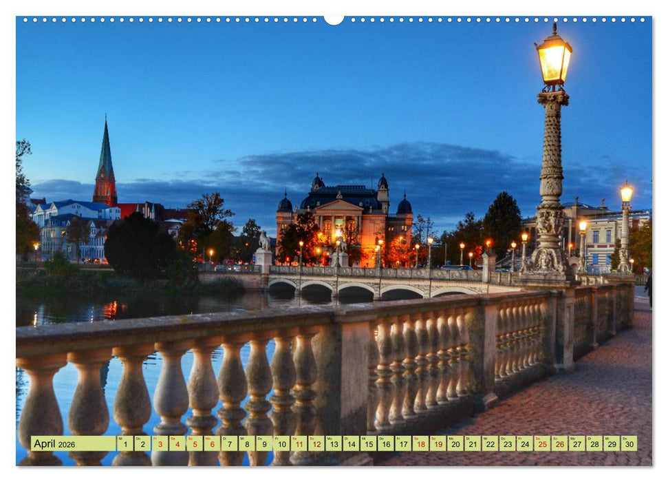 Schwerin - Welterbe (CALVENDO Wandkalender 2026)