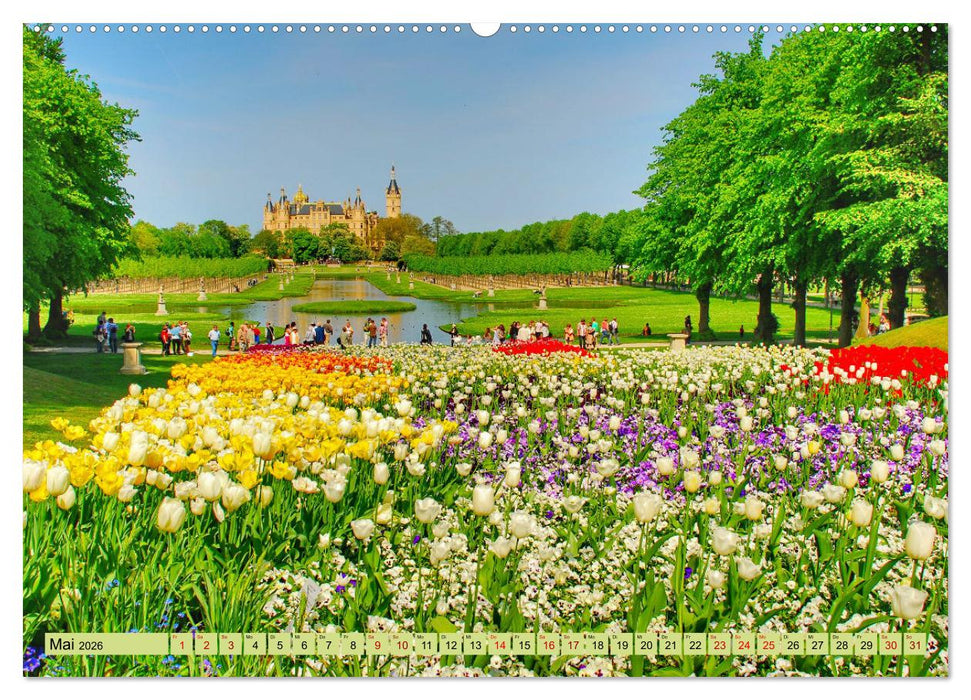 Schwerin - Welterbe (CALVENDO Premium Wandkalender 2026)