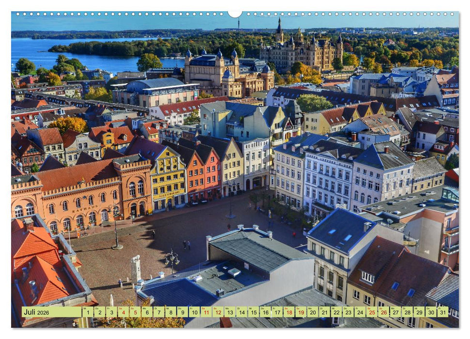 Schwerin - Welterbe (CALVENDO Premium Wandkalender 2026)