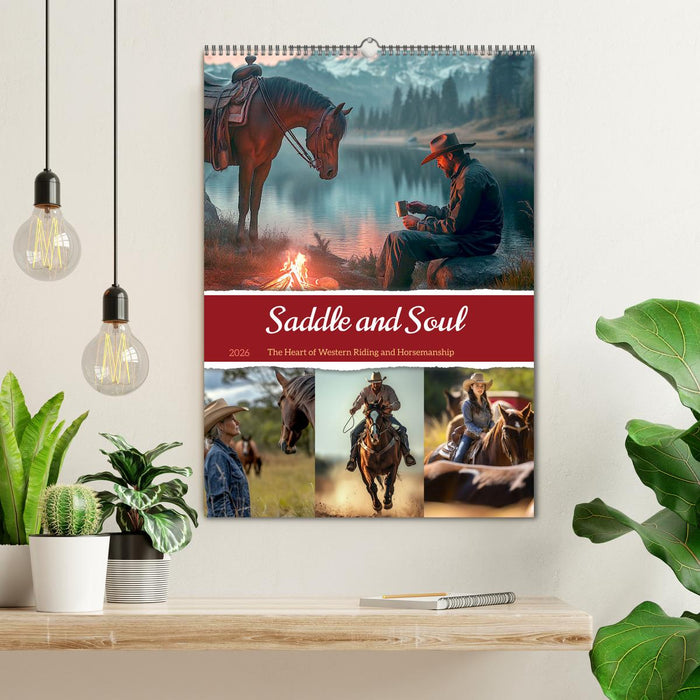 Saddle and Soul (CALVENDO Monthly Calendar 2026)
