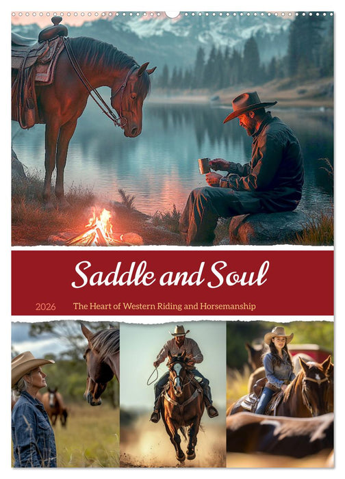 Saddle and Soul (CALVENDO Monthly Calendar 2026)