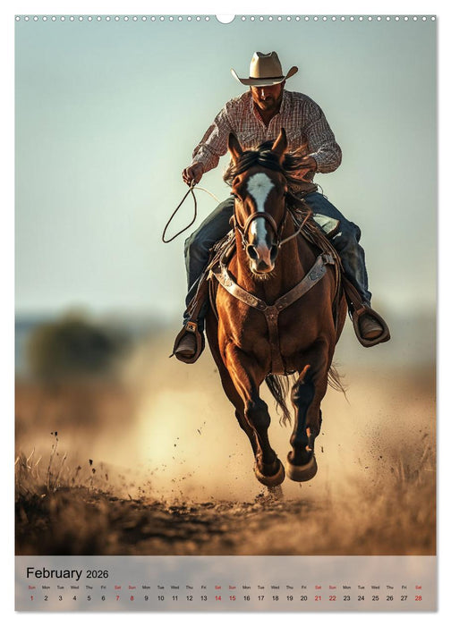 Saddle and Soul (CALVENDO Monthly Calendar 2026)