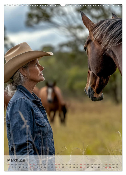 Saddle and Soul (CALVENDO Monthly Calendar 2026)