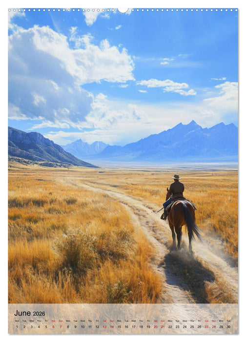 Saddle and Soul (CALVENDO Monthly Calendar 2026)