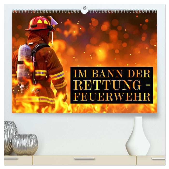 Im Bann der Rettung - Feuerwehr (CALVENDO Premium Wandkalender 2026)