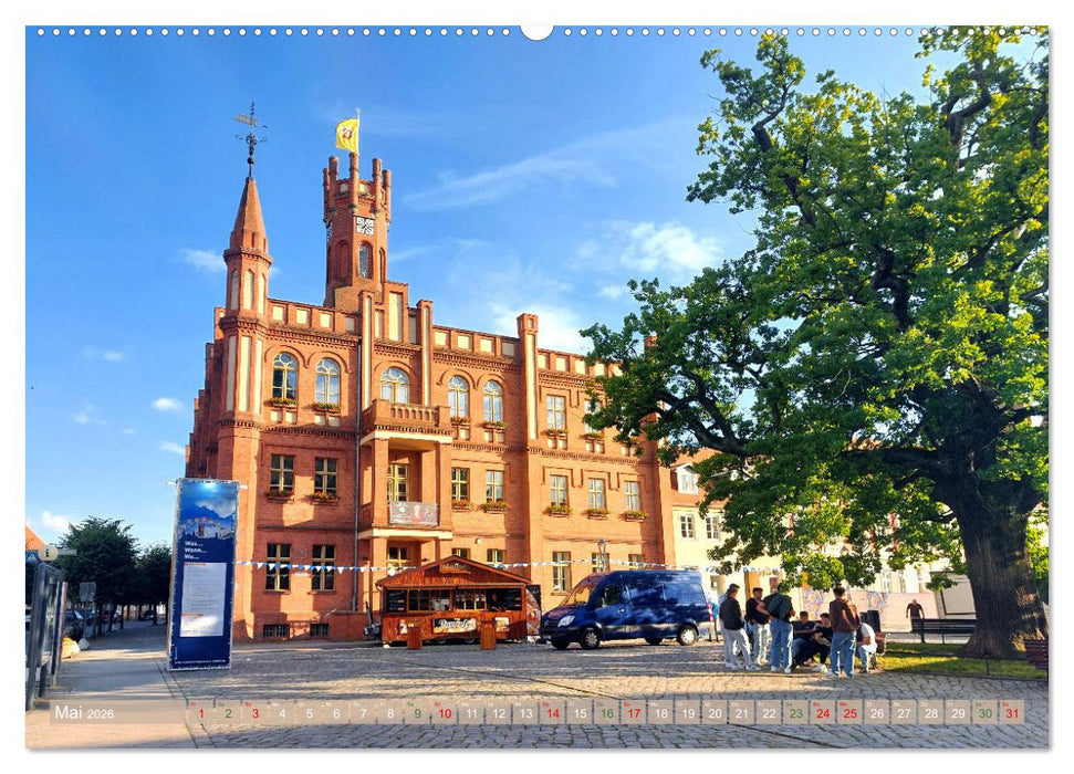Die Hansestädte Kyritz und Havelberg (CALVENDO Wandkalender 2026)