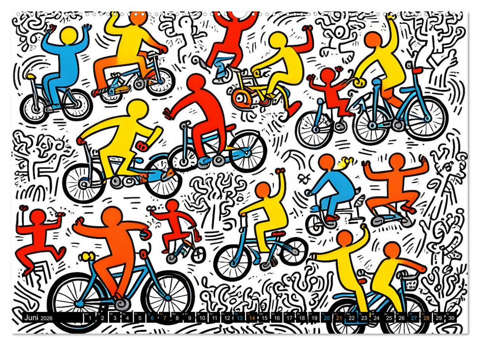 Comics für Kinder . Kinder lieben Abwechslung (CALVENDO Premium Wandkalender 2026)