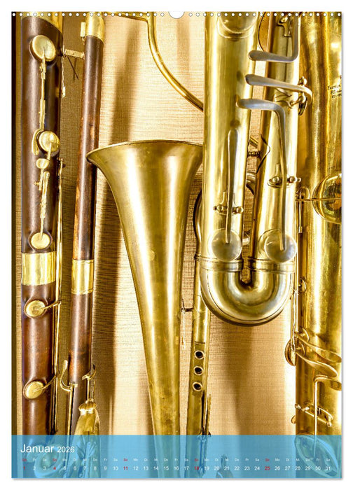 Spielzeug für Musikanten (CALVENDO Premium Wandkalender 2026)