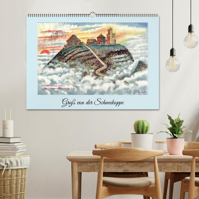 Gruß von der Schneekoppe (CALVENDO Wandkalender 2026)