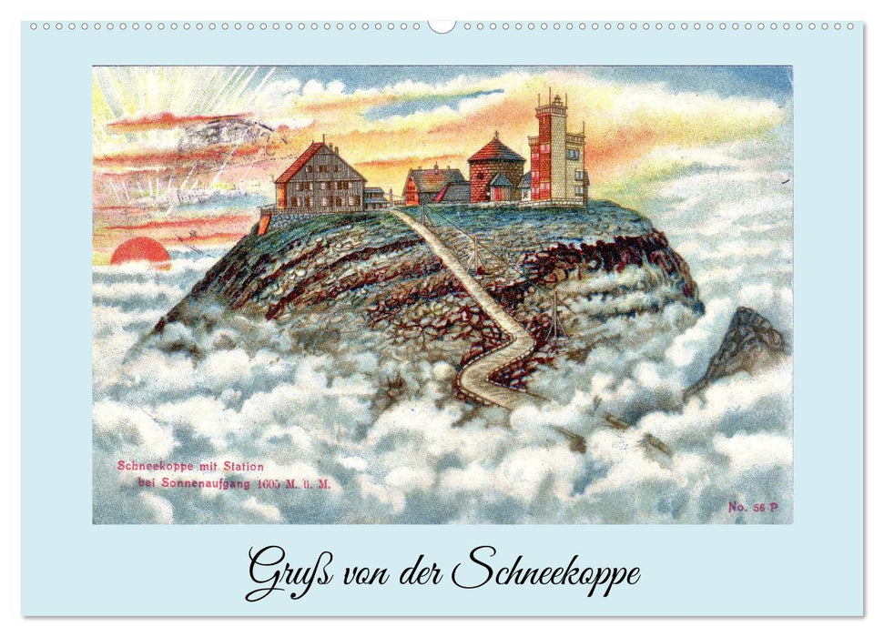 Gruß von der Schneekoppe (CALVENDO Wandkalender 2026)
