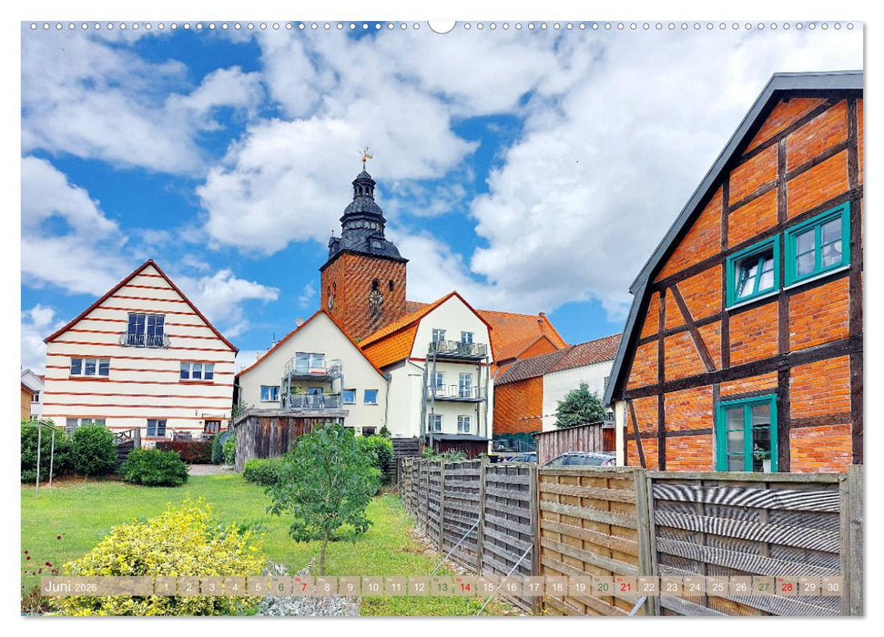 Die Hansestädte Kyritz und Havelberg (CALVENDO Premium Wandkalender 2026)