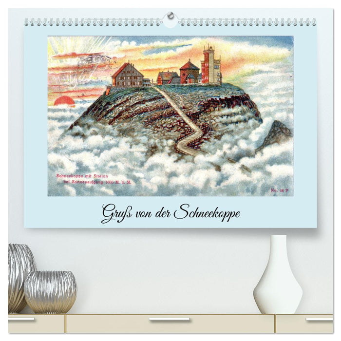 Gruß von der Schneekoppe (CALVENDO Premium Wandkalender 2026)