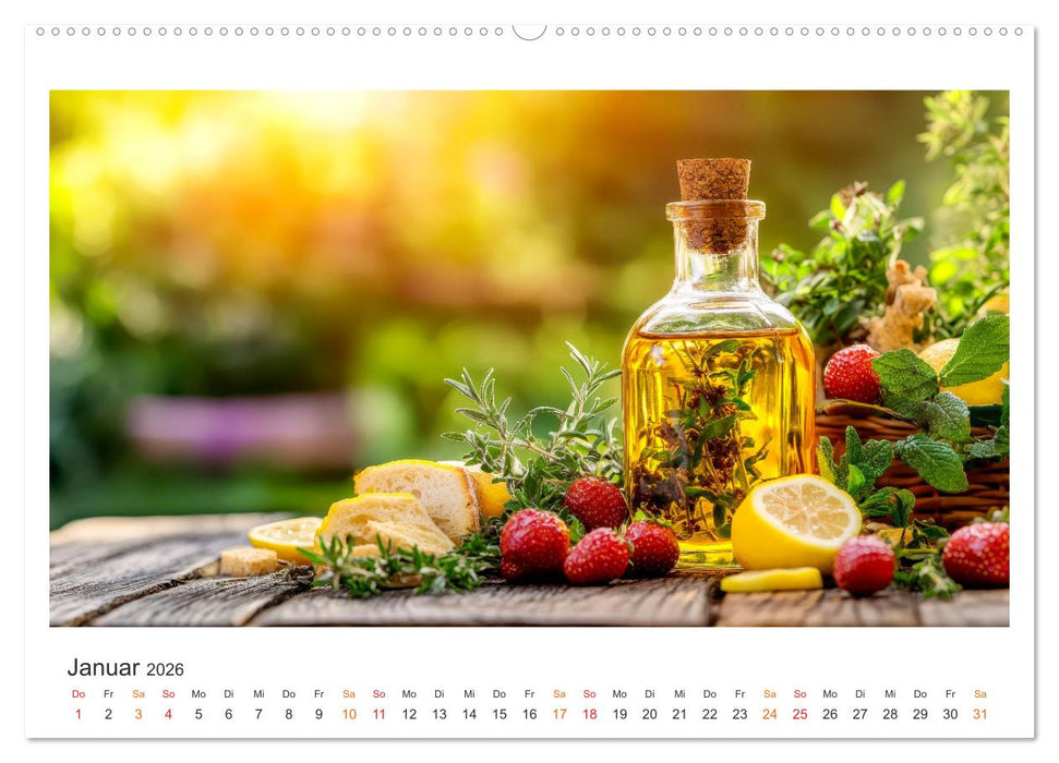 Küchenkalender - ÖL-Welten (CALVENDO Premium Wandkalender 2026)