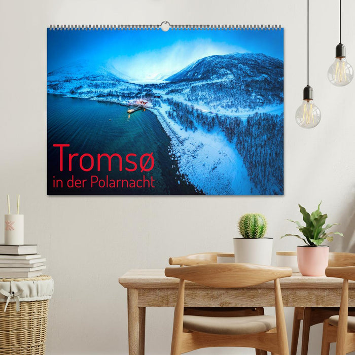 Tromsø in der Polarnacht (CALVENDO Wandkalender 2026)