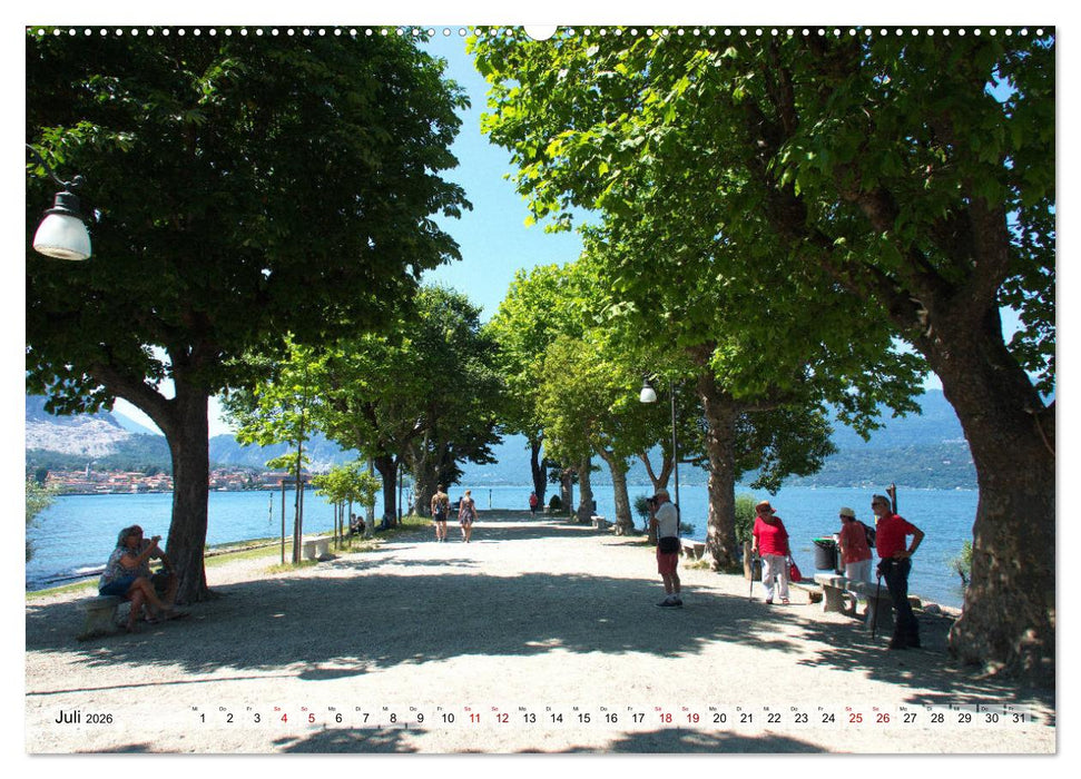 Isola dei Pescatori im Lago Maggiore (CALVENDO Premium Wandkalender 2026)