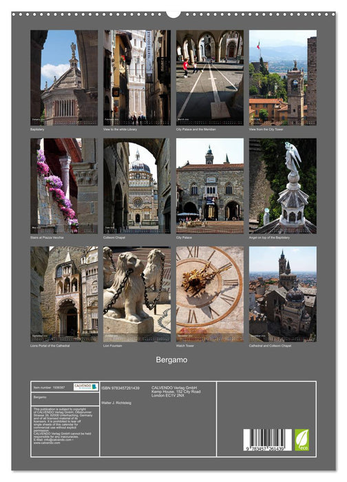 Bergamo (CALVENDO Premium-Calendar 2026)