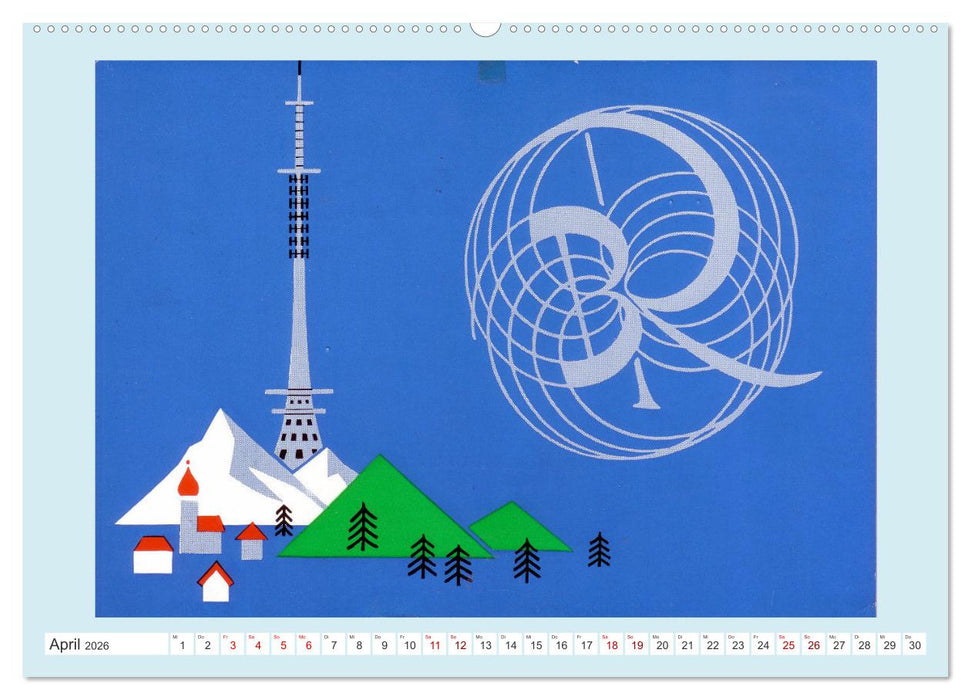 Rundfunk in Deutschland - Historische QSL-Karten (CALVENDO Premium Wandkalender 2026)