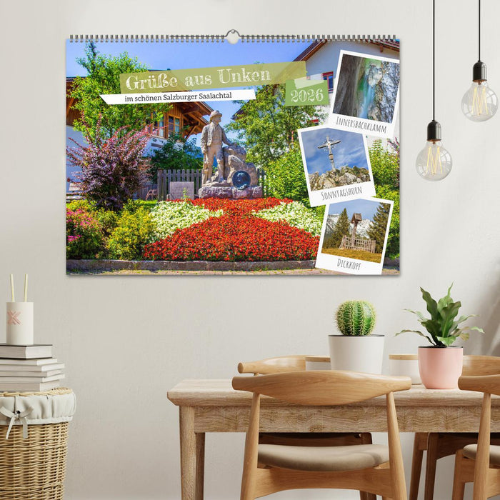 Grüße aus Unken (CALVENDO Wandkalender 2026)