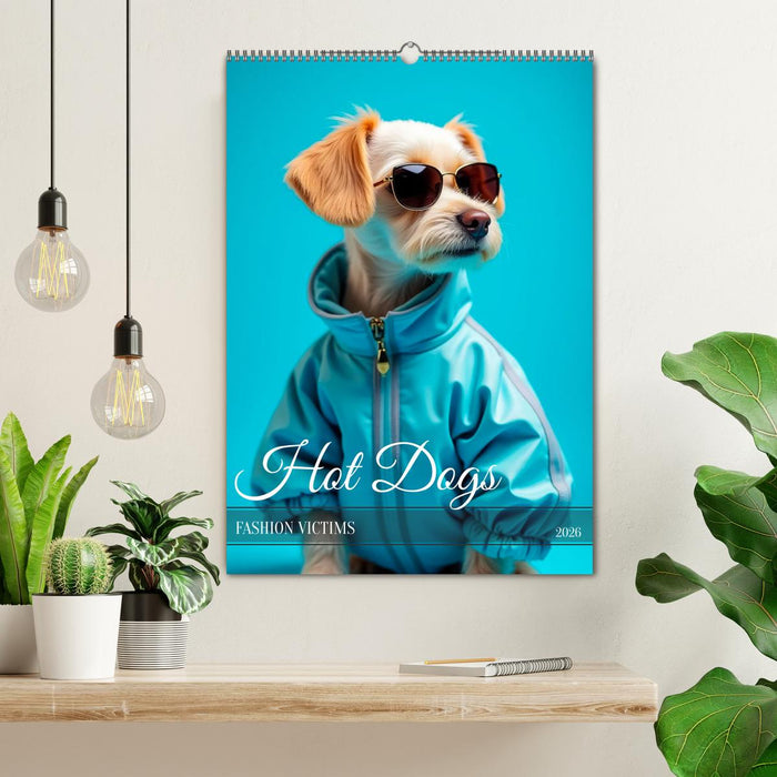 Hot Dogs - Fashion Victims (CALVENDO Wandkalender 2026)