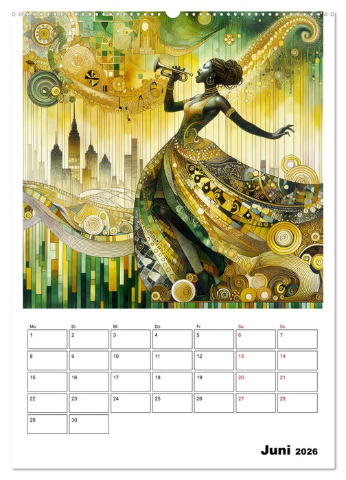 Taktvoll – Rhythmische Eleganz (CALVENDO Wandkalender 2026)