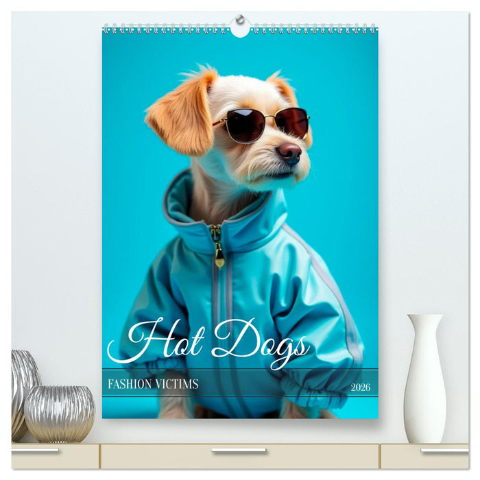 Hot Dogs - Fashion Victims (CALVENDO Premium Wandkalender 2026)
