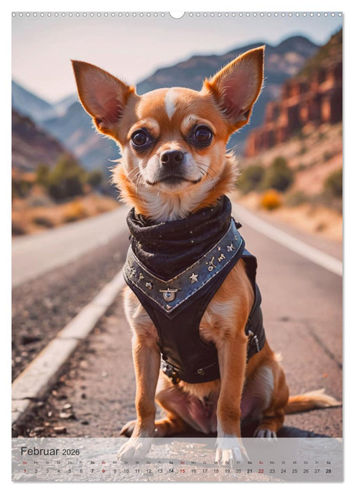 Hot Dogs - Fashion Victims (CALVENDO Premium Wandkalender 2026)