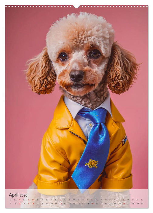 Hot Dogs - Fashion Victims (CALVENDO Premium Wandkalender 2026)