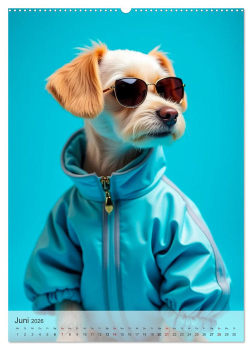 Hot Dogs - Fashion Victims (CALVENDO Premium Wandkalender 2026)