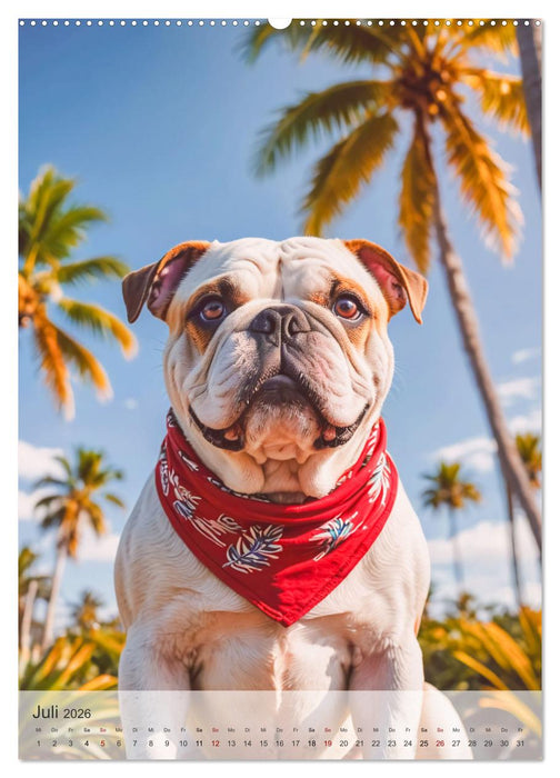 Hot Dogs - Fashion Victims (CALVENDO Premium Wandkalender 2026)